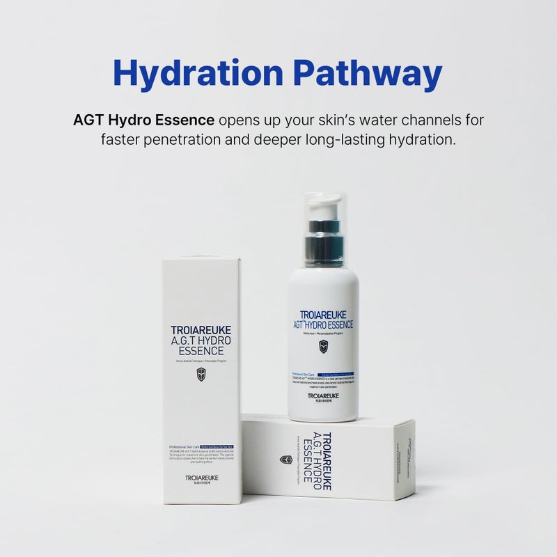 TROIAREUKE A.G.T HYDRO ESSENCE l Deep Hydrating Cooling Gel Essence Sleeping mask l 3.38 Oz. 100ml - Image 5