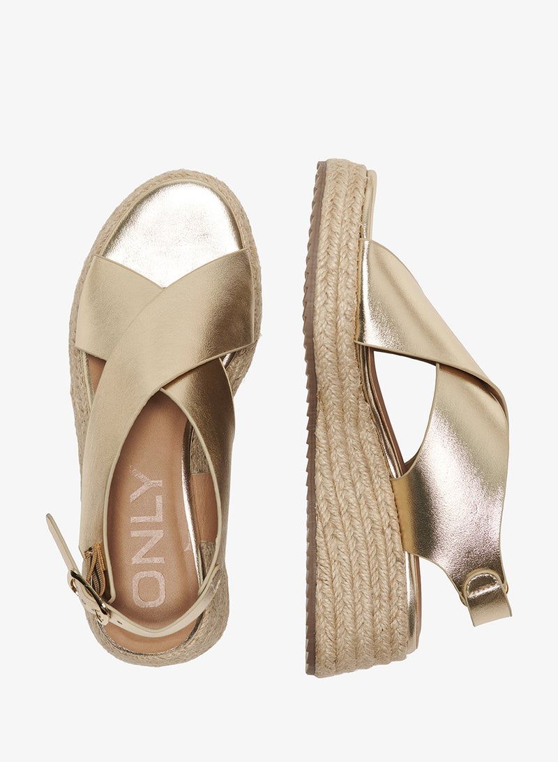ONLY Casual Slingback Wedge Sandals - Image 5