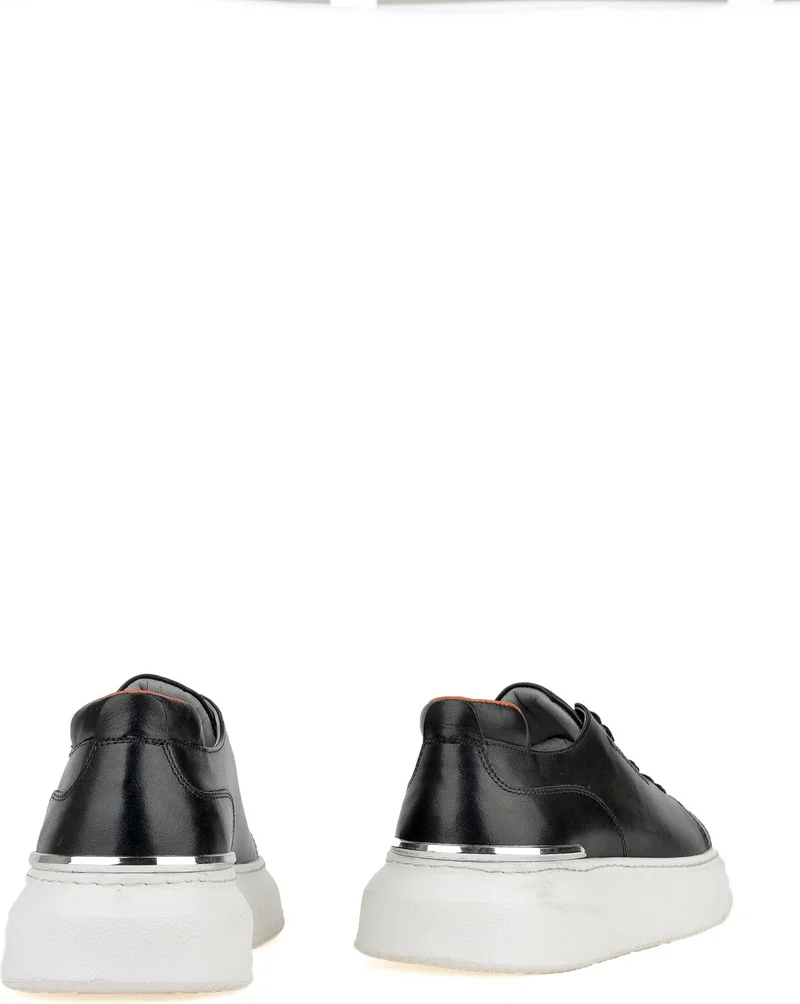 Ziya Men's Leather Sneaker 151987Z024 Black