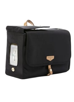TWELVElittle TWELVElittle - Stroller Diaper Bag Caddy With Free Stroller Clips And Changing Mat - Black/Tan  - Image 2