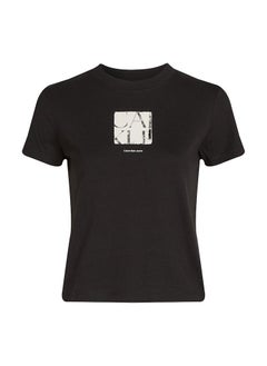 Calvin Klein Jeans Graphic Crew Neck T-Shirt  - Image 5