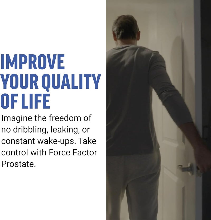 Force Factor Prostate Saw Palmetto and Beta Sitosterol Supplement for Men Prostate HealthSize Support Urinary Relief Bladder Control Reduce Nighttime Urination 60 Softgels - Image 5