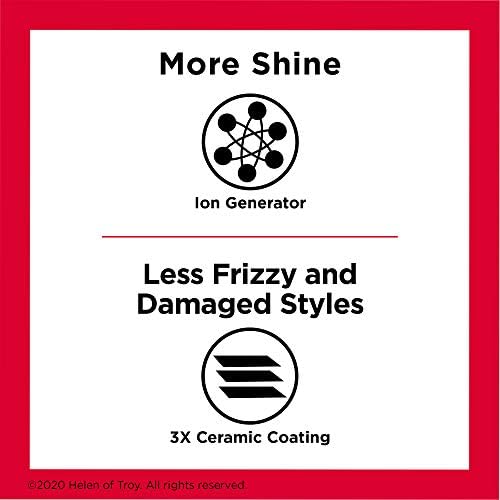 REVLON Salon One-Step Straight and Shine Heated Brush for Visibly Shinier, Smoother Hair | Hair Straightener That Revives Second Day Hair with an Ion Generator That Helps Reduce Frizz - Image 4