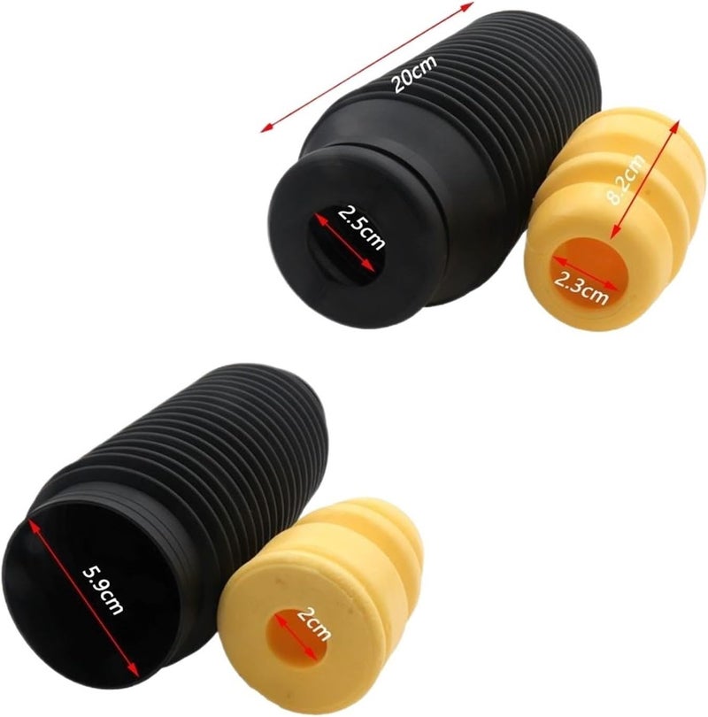 Wivplex Air Shock Absorber Bellow Dust Boot Set for Hyundai Elantra - Image 2