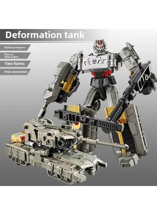 null - Alloy G1 Transfiguration Toy Autobots Spider Plane Wasp Car King Kong Robot Hand Model Boy-Color:[CP-03] Part Of The Alloy-Megatron Tank - Image 1