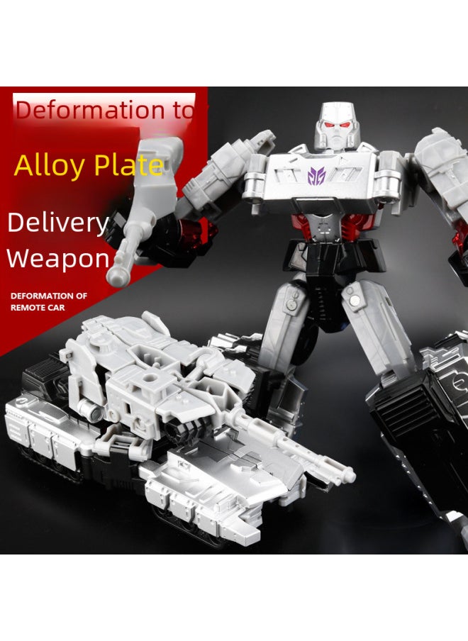 null - Alloy G1 Transfiguration Toy Autobots Spider Plane Wasp Car King Kong Robot Hand Model Boy-Color:[CP-03] Part Of The Alloy-Megatron Tank - Image 1