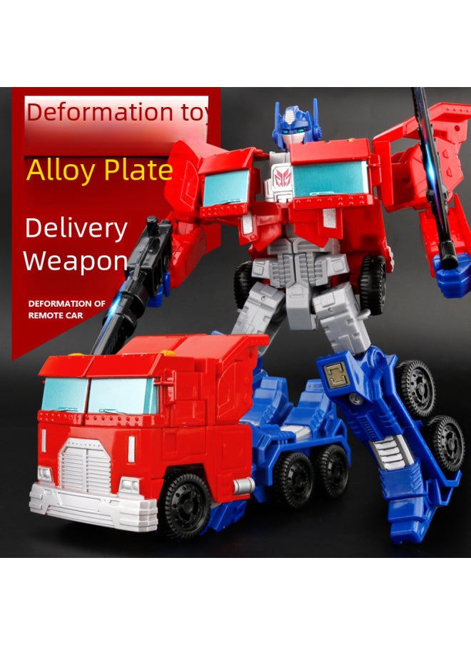 null - Alloy G1 Transfiguration Toy Autobots Spider Plane Wasp Car King Kong Robot Hand Model Boy-Color:[CP-03] Part Of The Alloy-Megatron Tank - Image 1