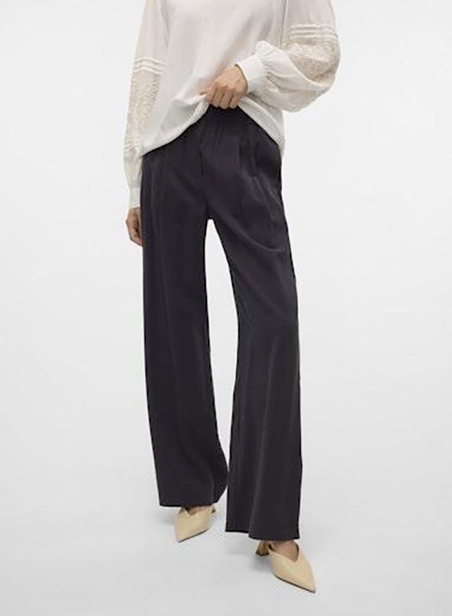 VERO MODA Vmcarmen Hw Wide Pleat Pull-On Pant  - Image 4