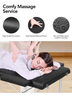 Portable Massage Bed Lash Bed Facial Table SPA Beds Adjustable Height Salon Tattoo Esthetician Bed with Carrying Bag - Accessories for Shop/ Home - pzsku/Z033E13044DE9C132A3ABZ/45/_/1715063815/78cafa0e-411f-409f-9706-cf6128749bf3