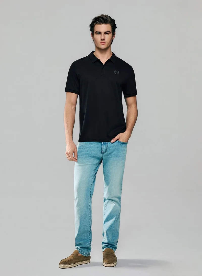 Giordano Men Slim Liquid Touch Cotton Polo Shirt