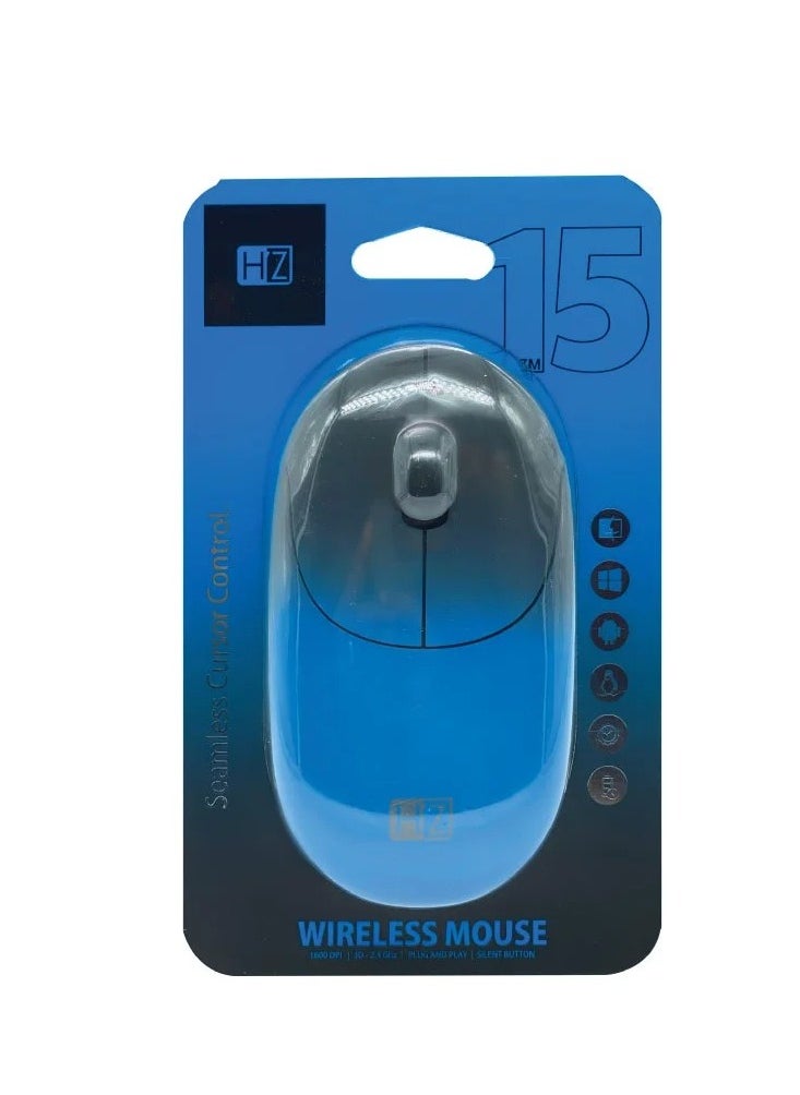 HEATZ Silent Button 1600 DPI 3D-2.4GHz Wireless Mouse  - Image 2