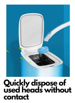 JOGAMS Disposable Toilet Brush with Stand and 8 Replacement Sponge Heads  - Image 3