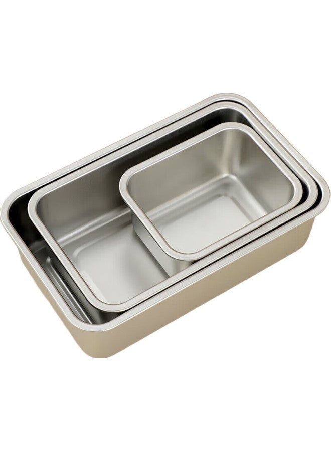 MAX COOK Meichun (Maxcook) 304 Stainless Steel Food Storage Container With Lid, Lunch Box, Bento Box, Refrigerator Sealed Storage Box, 1000Ml, Mcft9516 - Image 3