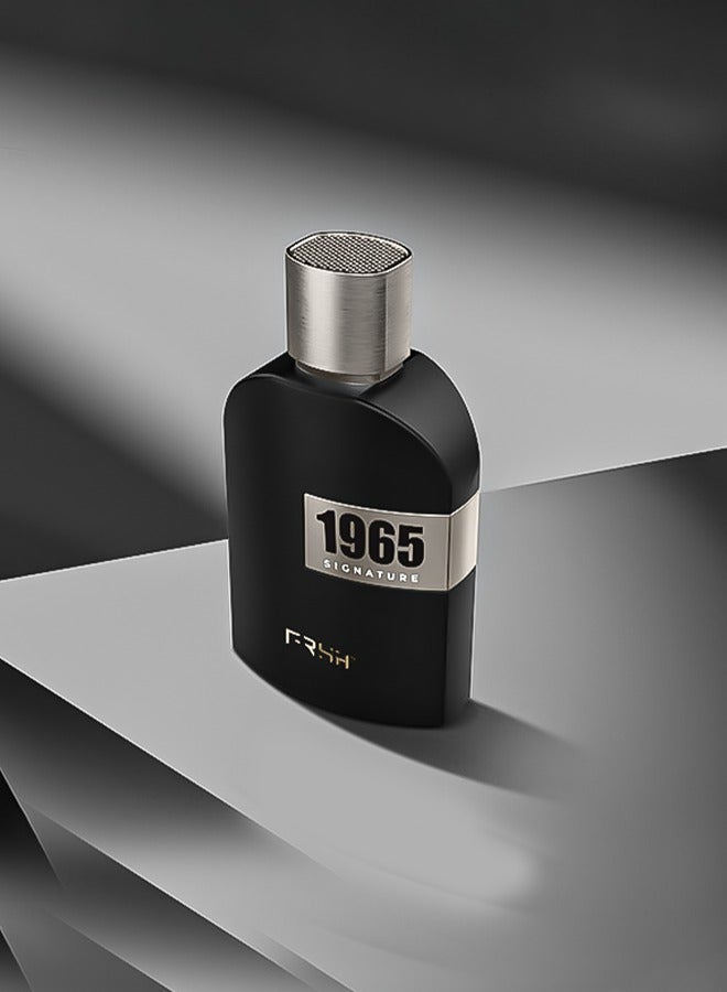 FRSH 1965 أو دي بارفوم سيجنيتش - أفضل عطر يدوم طويلاً للرجال | عطر فاخر للرجال | 100 مل  تمت ترجمة النص حرفيًا للحفاظ على المحتوى الأصلي. هل ترغب في ترجمة أي شيء آخر؟ - Image 2