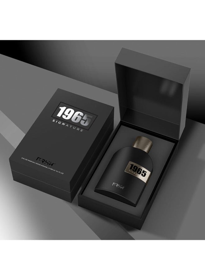 FRSH 1965 أو دي بارفوم سيجنيتش - أفضل عطر يدوم طويلاً للرجال | عطر فاخر للرجال | 100 مل  تمت ترجمة النص حرفيًا للحفاظ على المحتوى الأصلي. هل ترغب في ترجمة أي شيء آخر؟ - Image 4