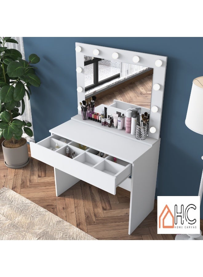 هوم كانافاس تصميم مرآة الزينة المدمجة LED من هوم كانفاس جلو ستيج - Image 2