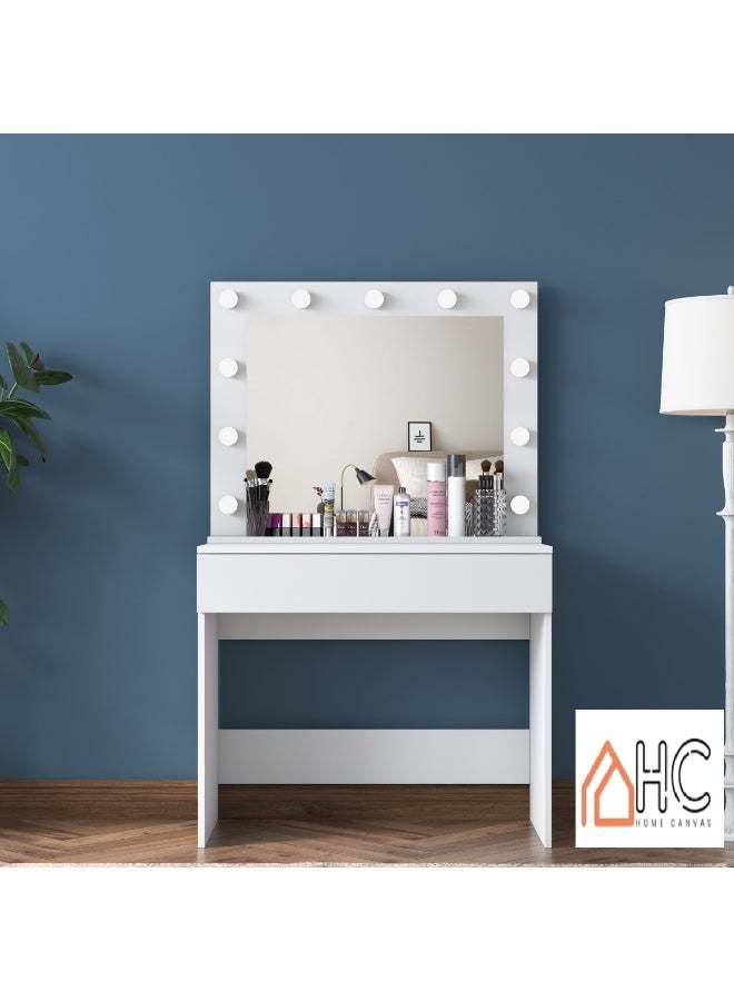 هوم كانافاس تصميم مرآة الزينة المدمجة LED من هوم كانفاس جلو ستيج - Image 1