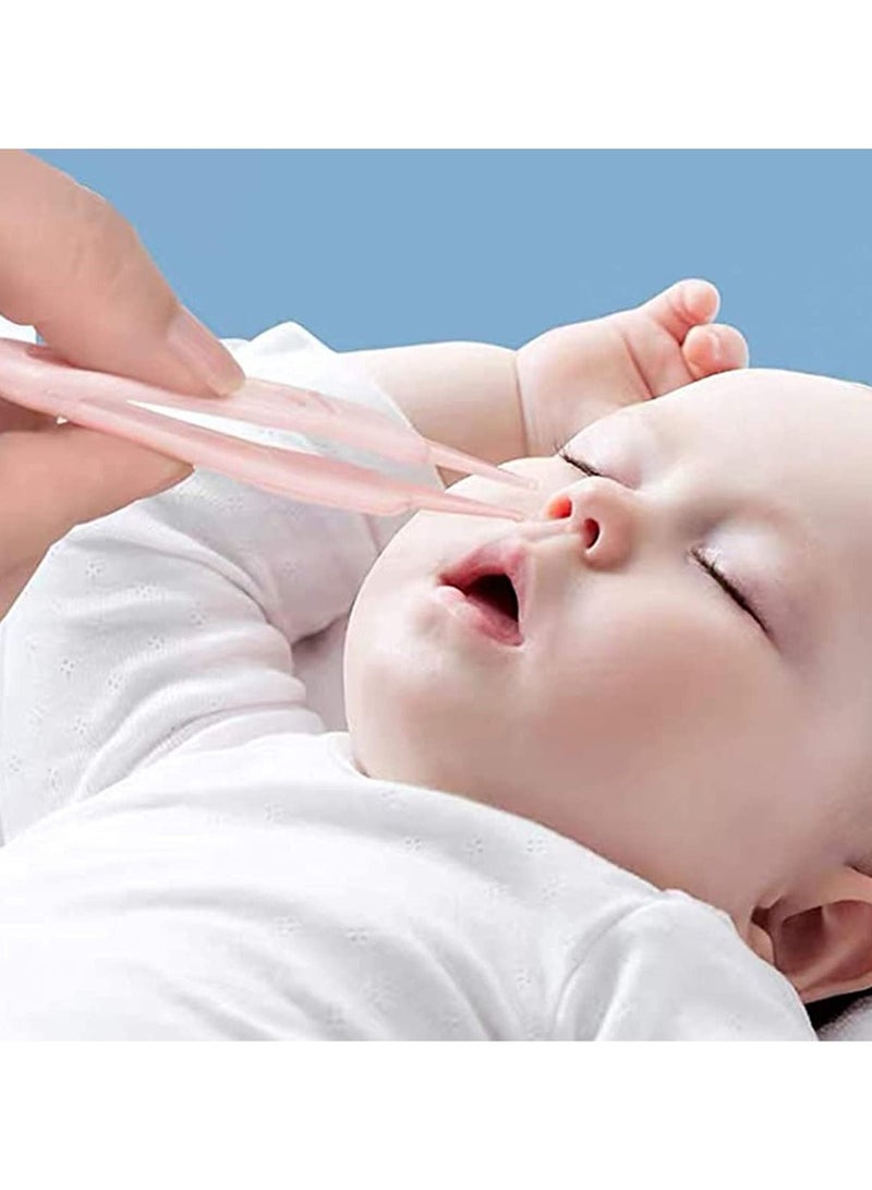 SYOSI Baby Nail Kit，4-in-1 Baby Nail Care Set，Baby Manicure Kit and Pedicure kit，Baby Nail Clippers, Scissor, Baby Nail File & Tweezer for Baby Boy and Baby Girl,Baby Grooming Kit (Pink) - Image 5