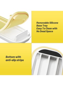 Oasisgalore Airtight Butter Dish with Lid and Knife and Knife Keep Butter Fresh, Easy Scoop  - Image 5