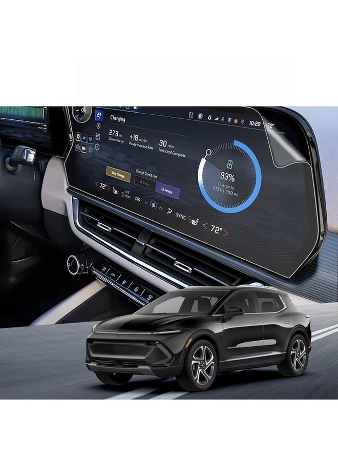 Transparent PET Film Touchscreen Protector for 2024 2025 Chevy Equinox EV - Image 1