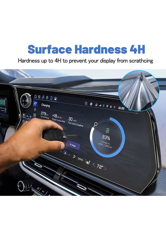 Transparent PET Film Touchscreen Protector for 2024 2025 Chevy Equinox EV - Image 2
