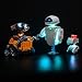 LocoLee Light kit Compatible with Lego 43279 WallE and EVE  No Model Only Light LED Lighting Accessories Compatible with Lego Disney Pixar Walle Not Include Model - Image 2