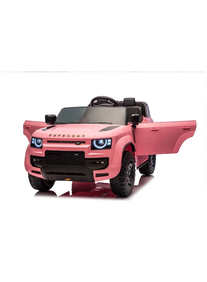 Land Rover Defender Ride On 12V Pink - Image 1