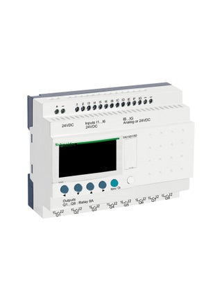 وحدة تحكم منطقية قابلة للبرمجة من Schneider Zelio Logic_ مرحل ذكي مدمج Zelio Logic - 20 I/O - 24 V DC - ساعة - شاشة عرض_ [SR2B201BD] - pzsku/Z033EA01769FC5BEA97BAZ/45/_/1677165888/9a0b4411-a6d9-4b00-837d-a0ec71890b76