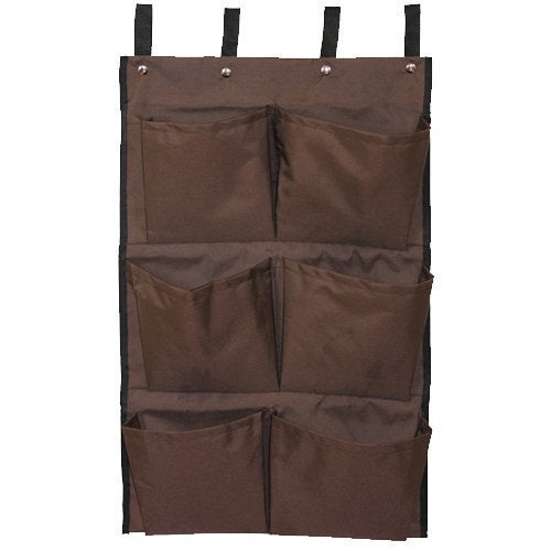 American Supply American Supply 6 Pockets Cart Caddy Bag Color Brown 