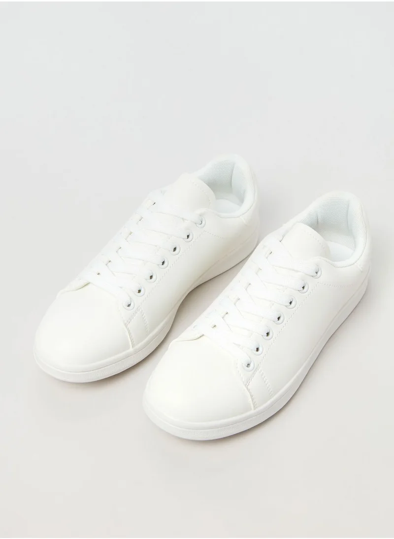Ovs OVS Womens High Top Sneakers - White