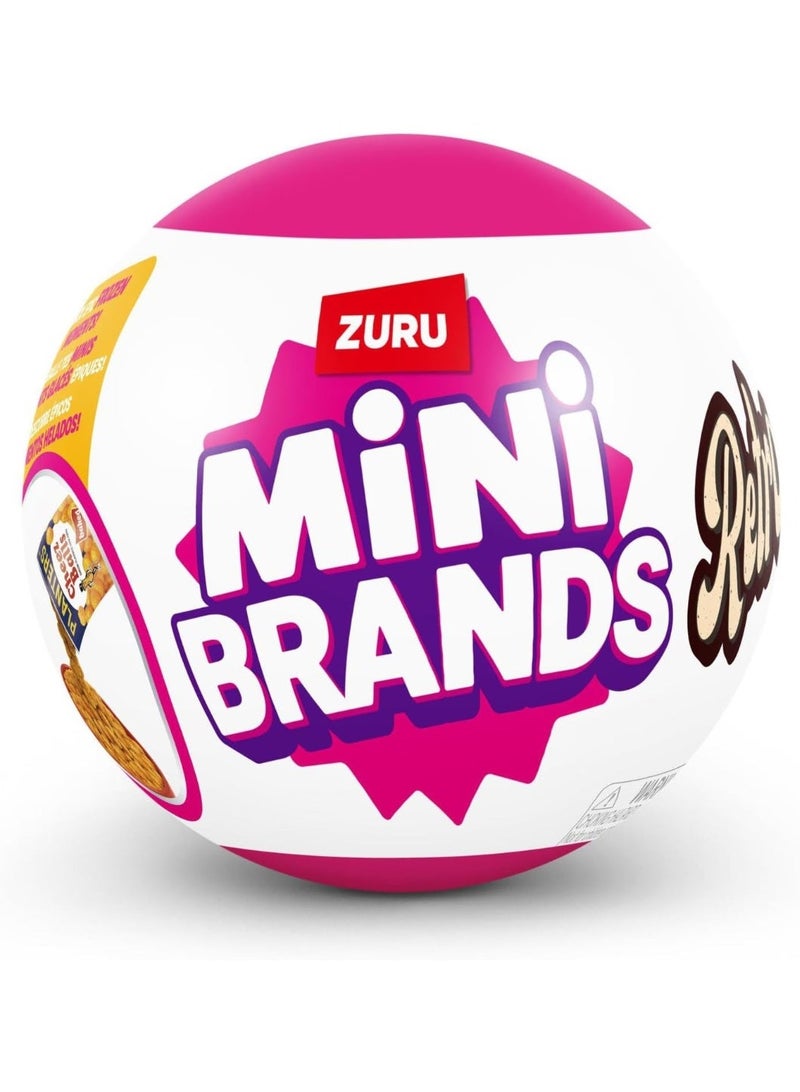 ZURU Mini Brands Retro Grocery Series 1, Miniature Collectible Grocery Toy Capsules - Image 2