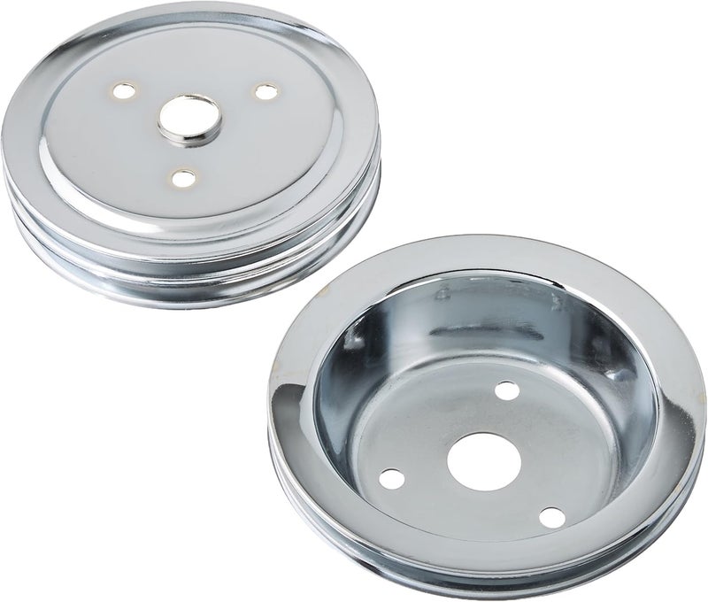 Racing Power Company R8963 SWP Triple Groove Crank Pulley for Small Block Chevy