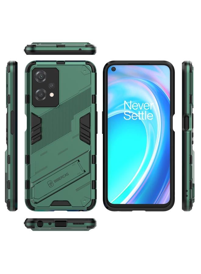 اس-توب جراب لهاتف OnePlus Nord CE 2 Lite 5G/Realme 9 Pro، جراب هاتف Punk Armor 2 في 1 مقاوم للصدمات مع حامل غير مرئي - Image 2