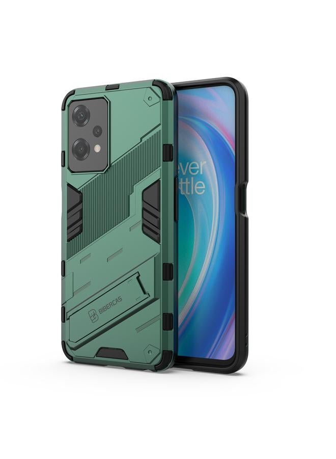 اس-توب جراب لهاتف OnePlus Nord CE 2 Lite 5G/Realme 9 Pro، جراب هاتف Punk Armor 2 في 1 مقاوم للصدمات مع حامل غير مرئي - Image 1
