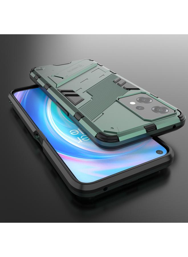 اس-توب جراب لهاتف OnePlus Nord CE 2 Lite 5G/Realme 9 Pro، جراب هاتف Punk Armor 2 في 1 مقاوم للصدمات مع حامل غير مرئي - Image 4