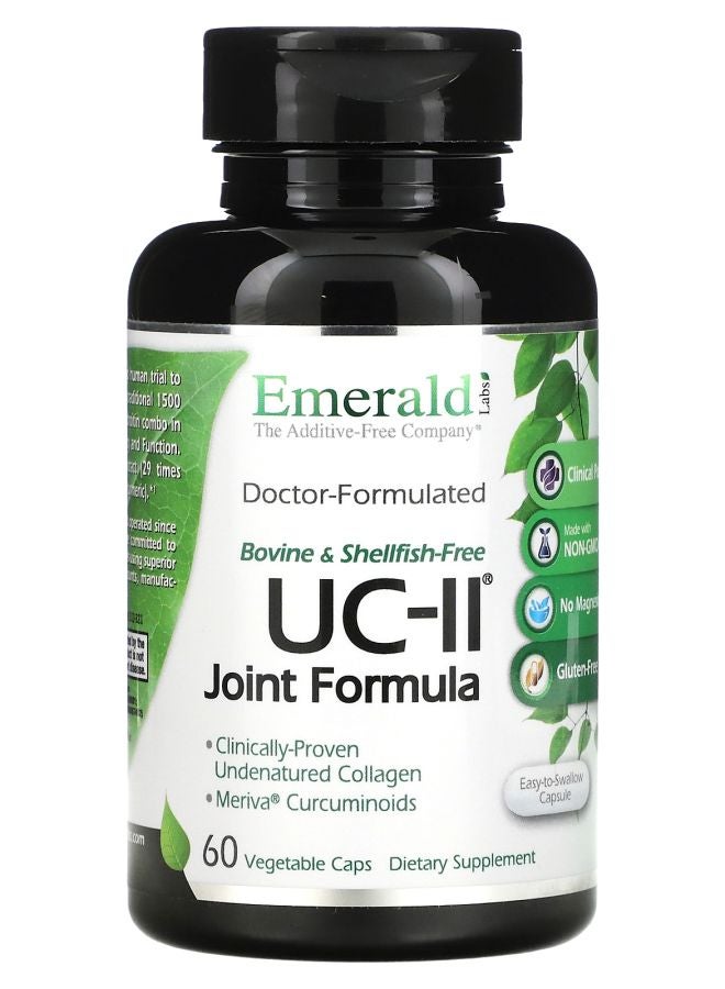 Emerald Laboratories UCII Joint Formula 60 Vegetable Caps