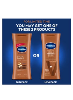 Vaseline Vaseline Lotion intensive care cocoa radiant made with 100% pure cocoa butter for a natural glow 200ML Promo 200ml  - Image 4