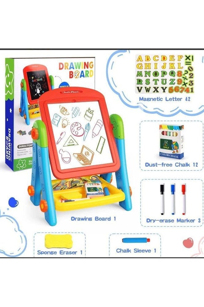 Magnetic Chalkboard for Kids Double Sided Magnetic Chalkboard Whiteboard Kids Birthday Gift - Image 1