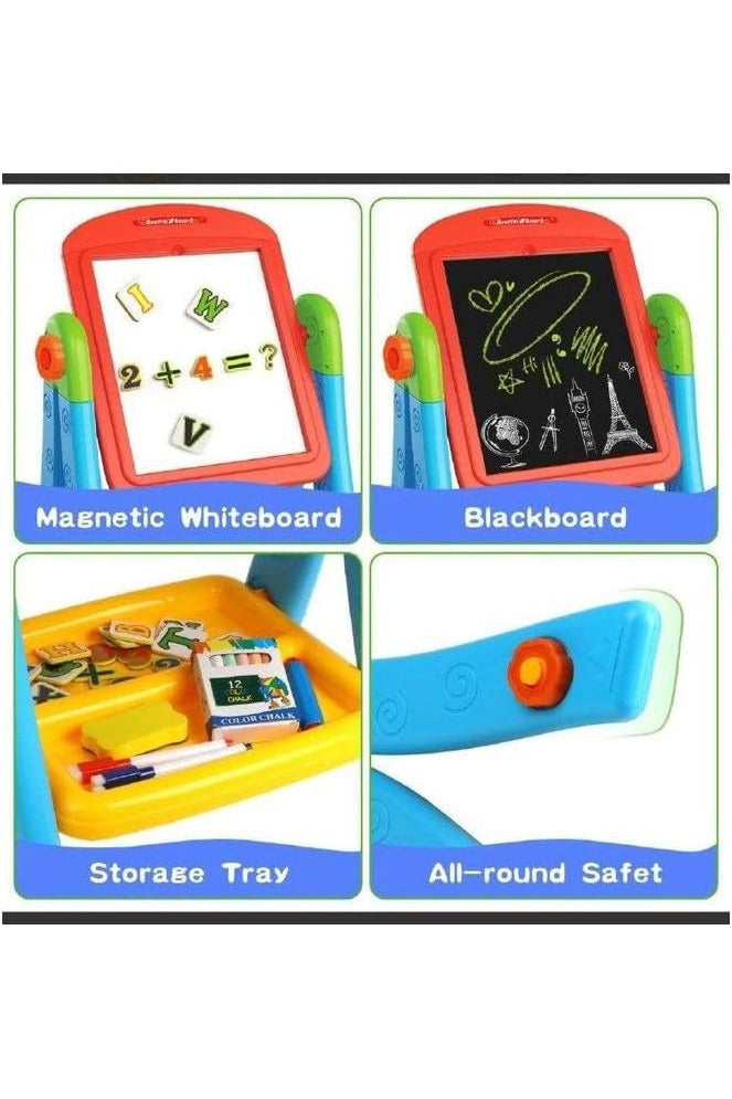Magnetic Chalkboard for Kids Double Sided Magnetic Chalkboard Whiteboard Kids Birthday Gift - Image 2