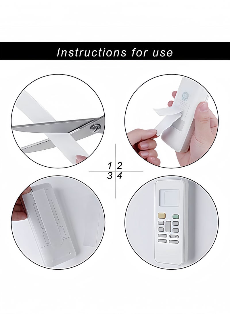 fantasize Hook and Loop Strip Tape 8M Self Adhesive Sticky Back Fastening Tape 20mm Wide (8M White) - Image 4