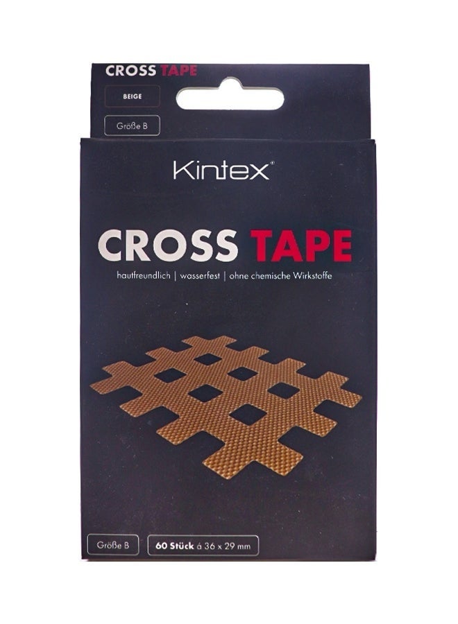 Kintex Crosstape, Beige, Pack Of 60