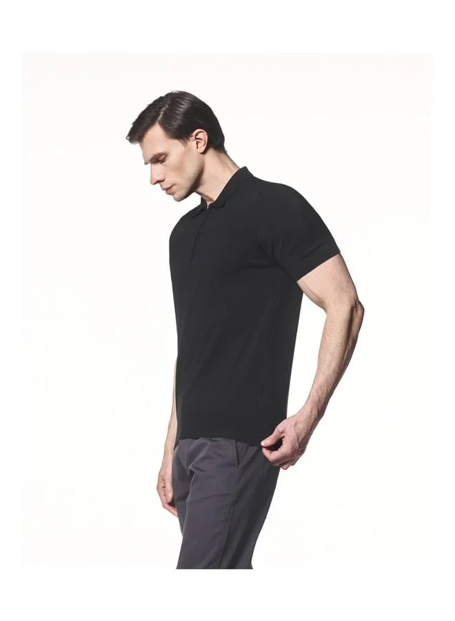 Liwali  Polo Collar Knit T-Shirt. for Men | Best Price UAE