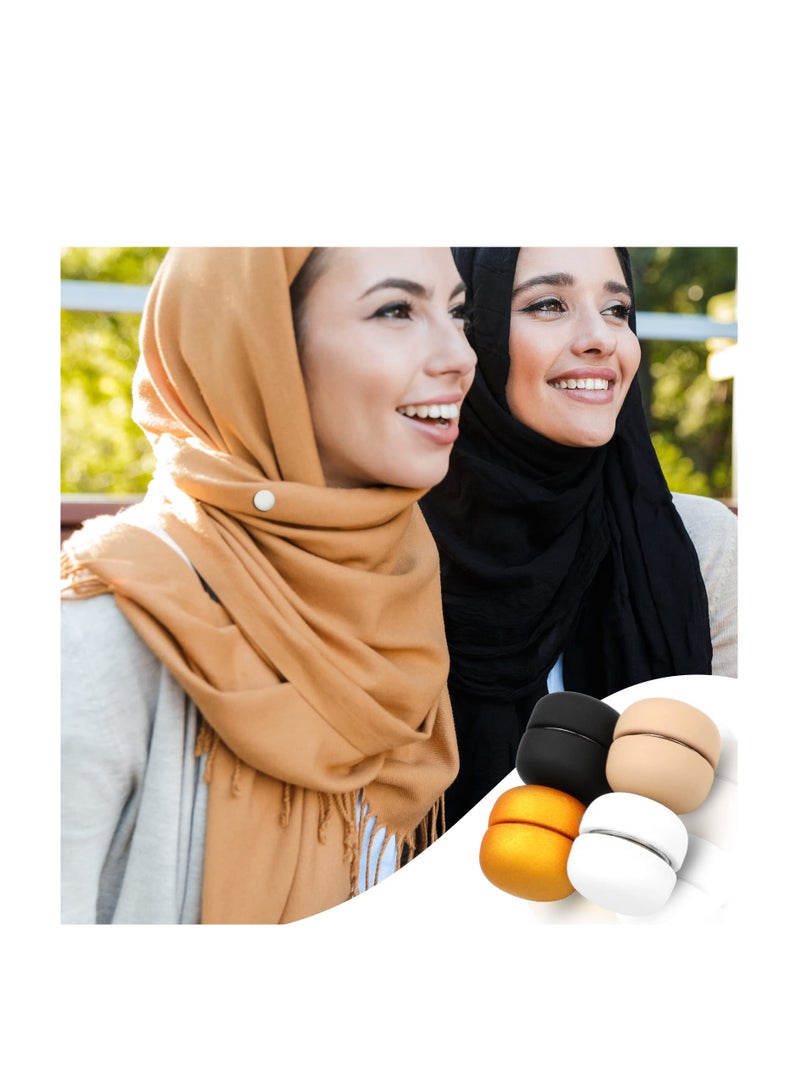 Excefore Hijab Magnetic Pins Premium Strong Magnetic Hijab Pins for Women No-Snag Multi-Use Colorful Scarf Small Magnetic Hijab Magnets Commercial Strength Hijab Pins for Women Clothing Scarf  - Image 3