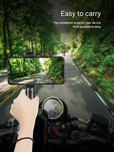 VTS LED Light Flash Bracket/Universal Mobile Phone Photography Single Handed Video Shooting Metal Stand SLR Photography Camera Skidproof Handle Small Handheld stabilizer - Image 2