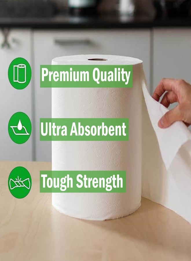 HygieNap 2-Ply Kitchen Tissue Paper Roll | Pack of 4 | Soft & Super Absorbent Tissues | 100% Virgin Cellulose Material | 400 Pulls | 4 Rolls | Perfect for Cleaning, Wiping & Drying - Image 3