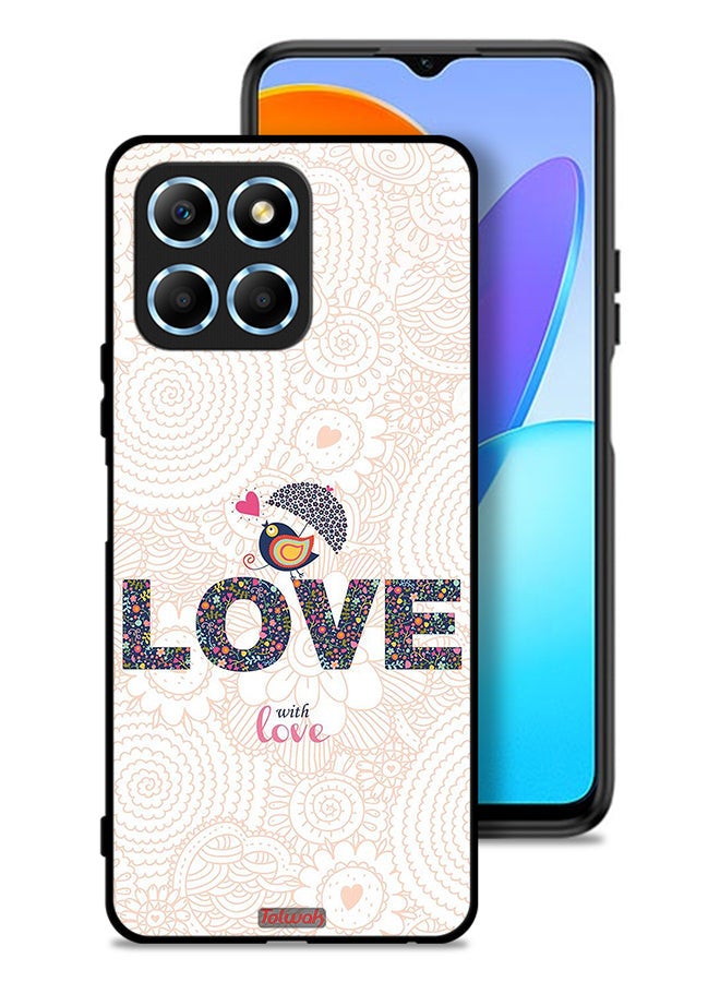 Tolwak Honor X8 5G Protective Case Cover Love With Love - Image 1