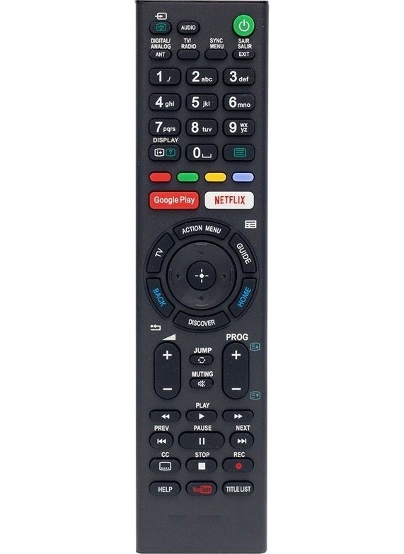 Sony RMF-TX200B 4K Android LED TV Remote Control