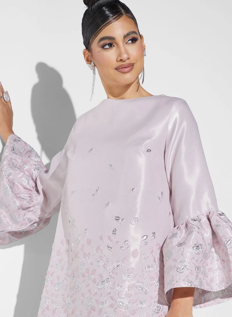 Threadz by Ajooni Floral Detail Dress