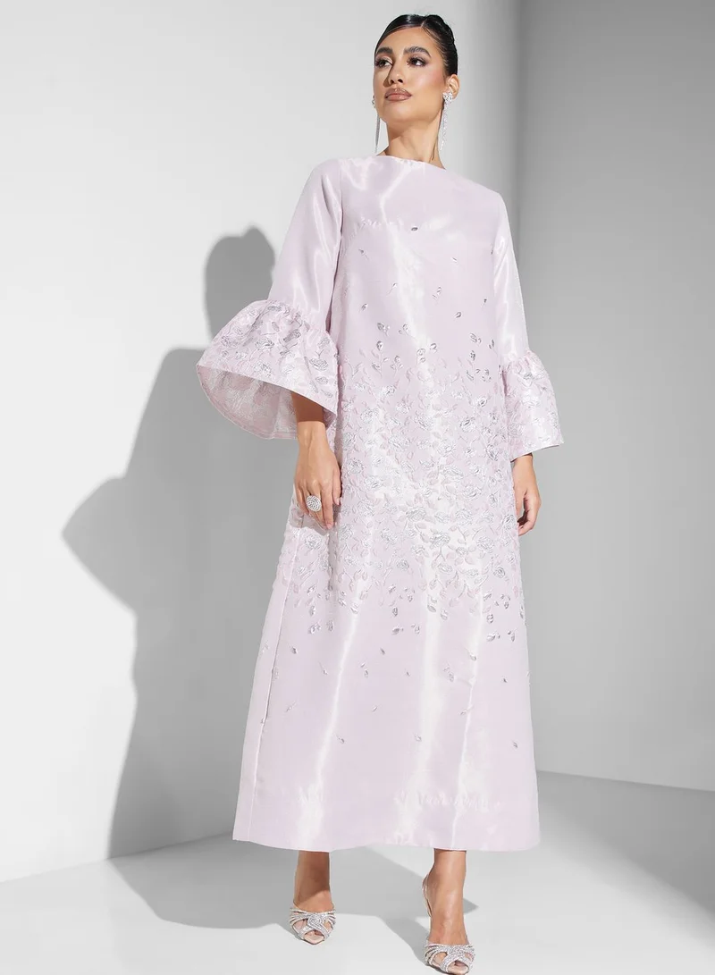 Threadz by Ajooni Floral Detail Dress