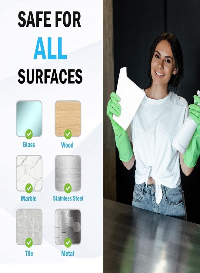 AIDEA Swedish Dishcloths for Kitchen, 10PK, White, Absorbent Sponge Dish Cloth, Dishcloths for Washing Dishes, Reusable Paper Towels Dish Cloths, Swedish Towels for Home, Kitchen, Glass, 7" x 6" - Image 3